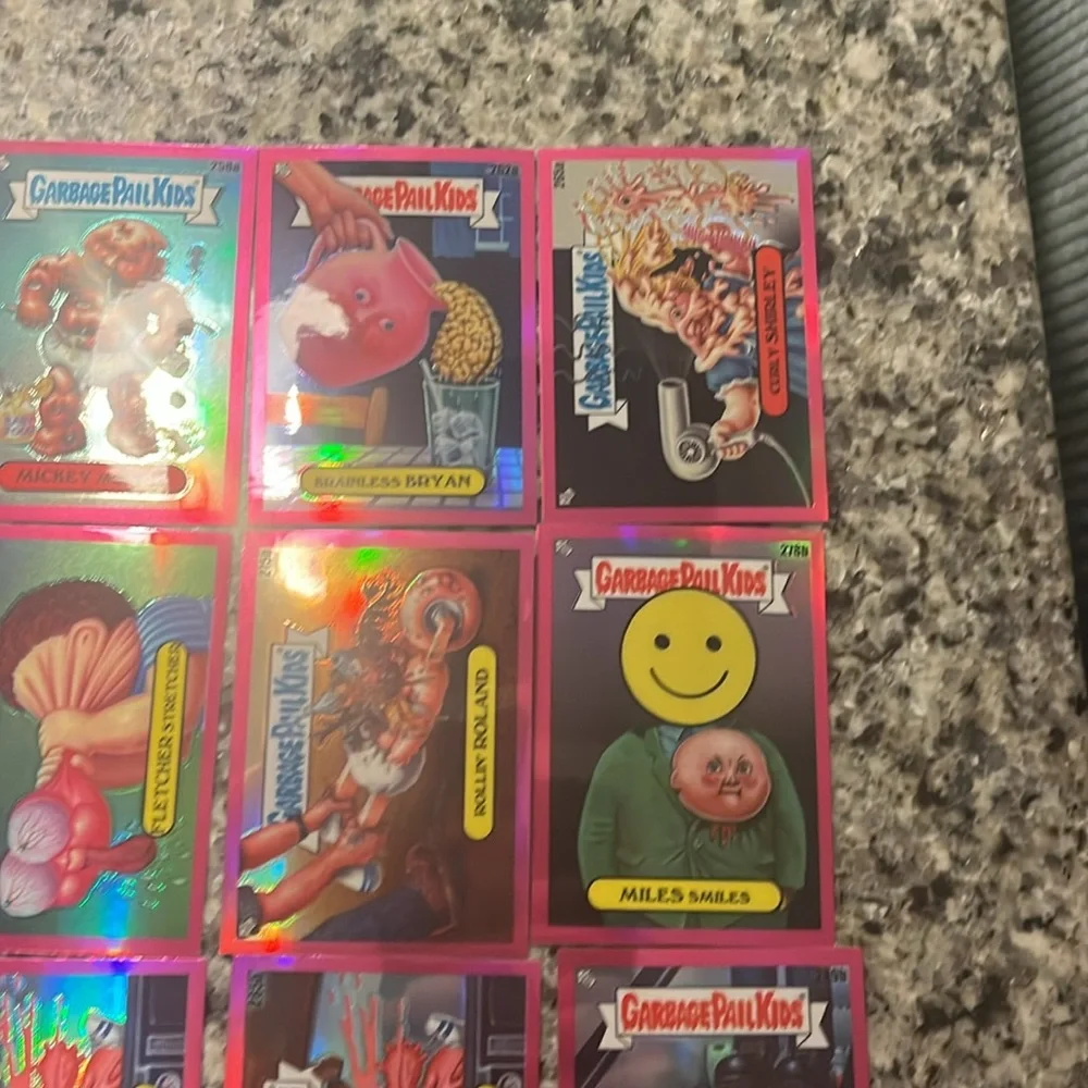 Garbage Pail Kids Chrome 7 2024 Magenta Refractor Lot (20) No Duplicates GPK - Picture 4 of 6